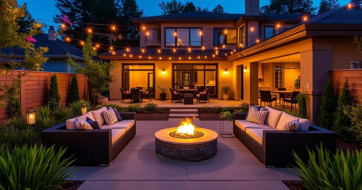 AI Backyard Design Ideas for a Modern Outdoor Space