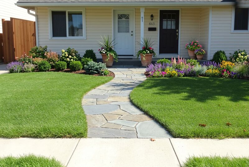 After landscape transformation 3