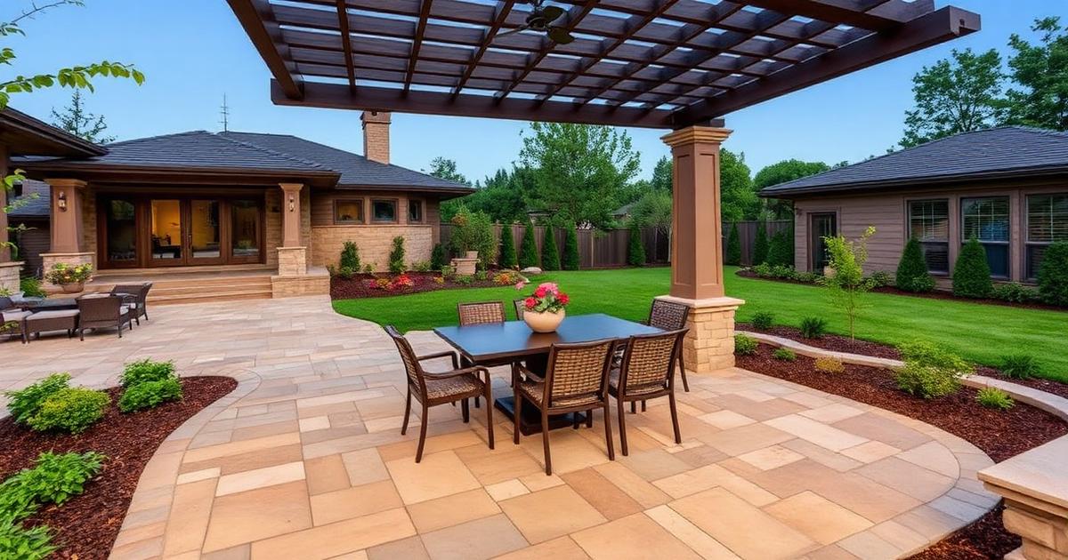 Backyard Patio Design with AI: Layouts, Materials, and Furniture Placement