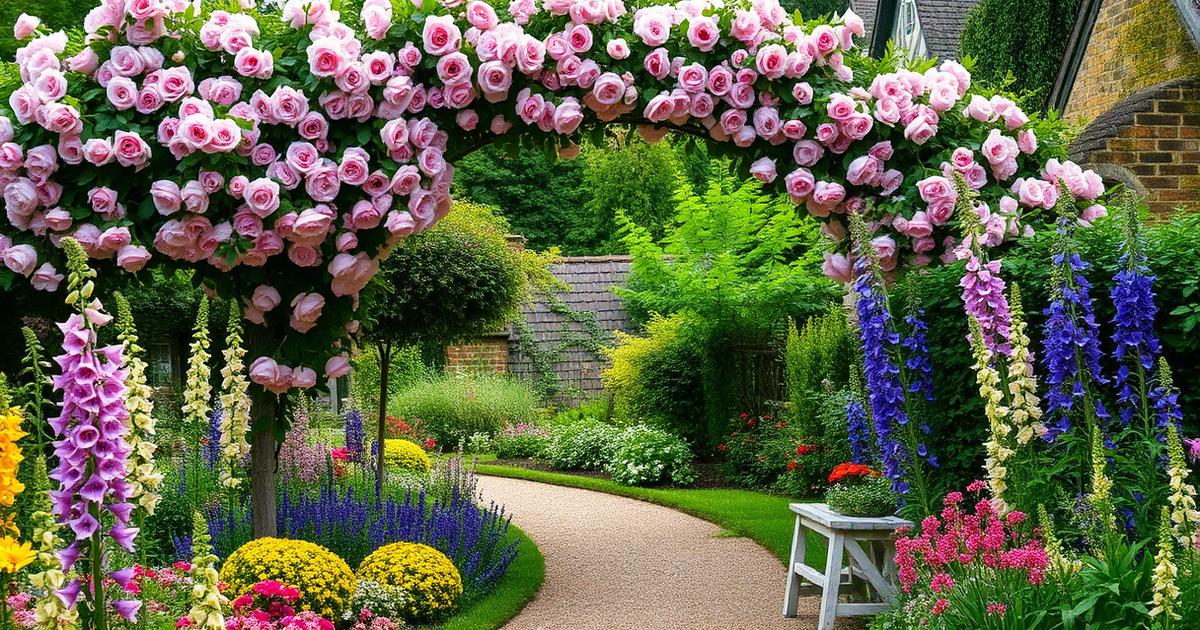 Cottage Garden Design with AI: Romantic Layouts from Your Real Garden