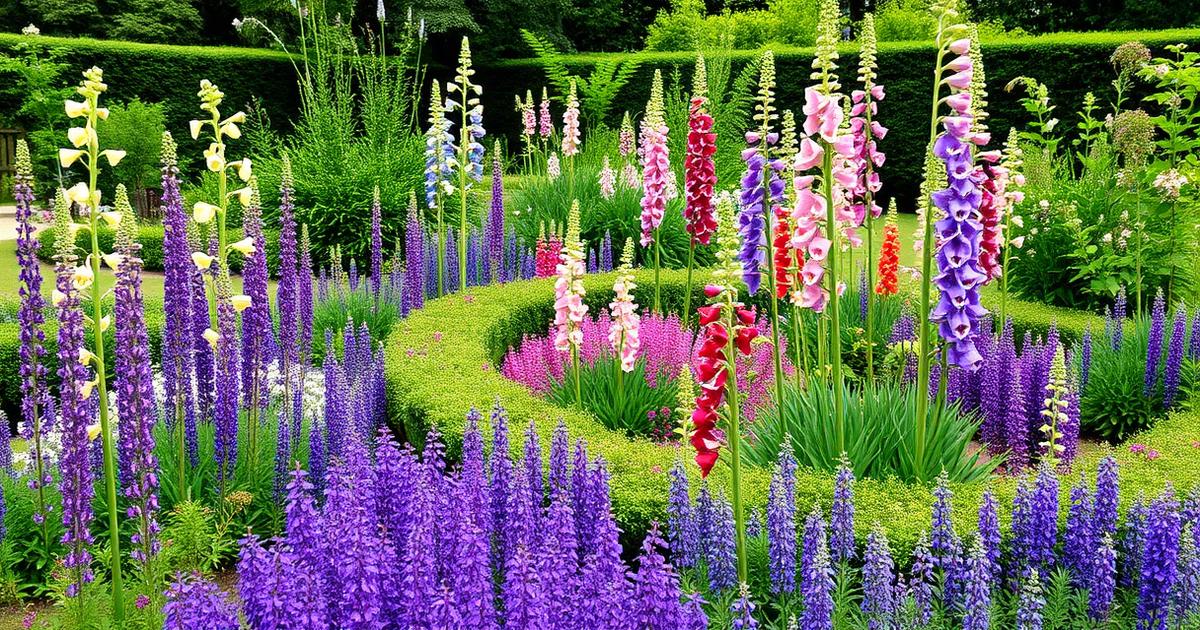 English Garden Planting Guide: Use AI to Plan Your Borders