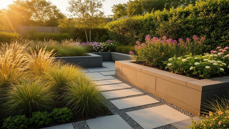 Garden design detail
